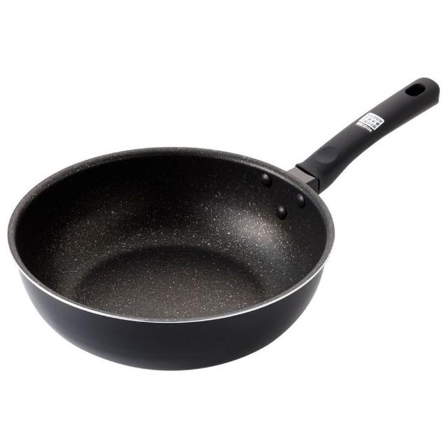 【NITORI 宜得利家居】炒鍋 24CM KF01(炒鍋 瓦斯 IH KF01)