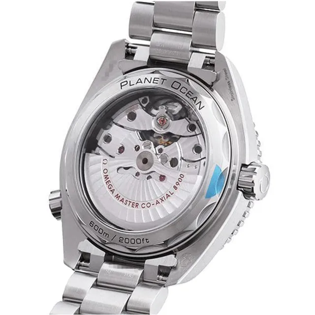 【OMEGA 歐米茄】海馬 Planet Ocean 600米潛水機械錶x黑面x43.5mm(215.30.44.21.01.001)