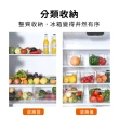 【Ho覓好物】6.5L冰箱整理收納盒-附手把大(冰箱收納盒 抽式收納盒 衣物收納盒 冰箱整理 YHX2407)