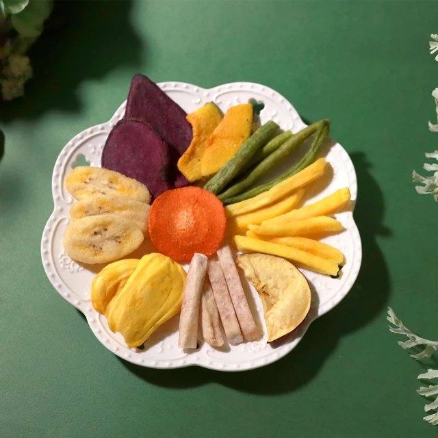 【菓青市集】綜合蔬果脆片 180gx1包(綜合蔬果、蔬果脆片、餅乾)