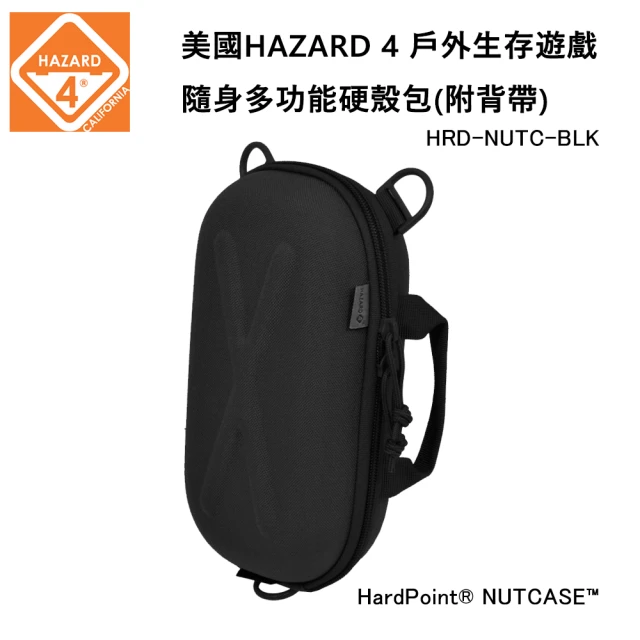 Hazard 4 Nutcase 隨身多功能硬殼包(公司貨-黑色)