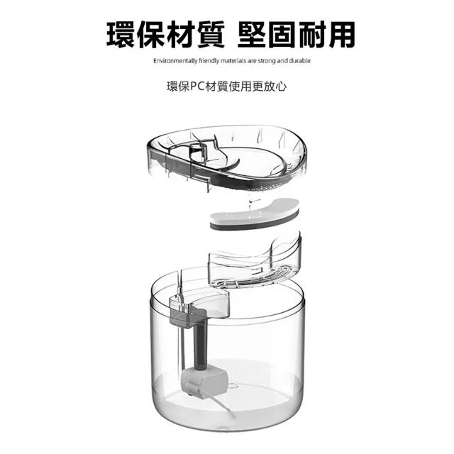 【IPSKY】貓咪飲水機 寵物飲水機 自動飲水器(寵物感應式飲水機)