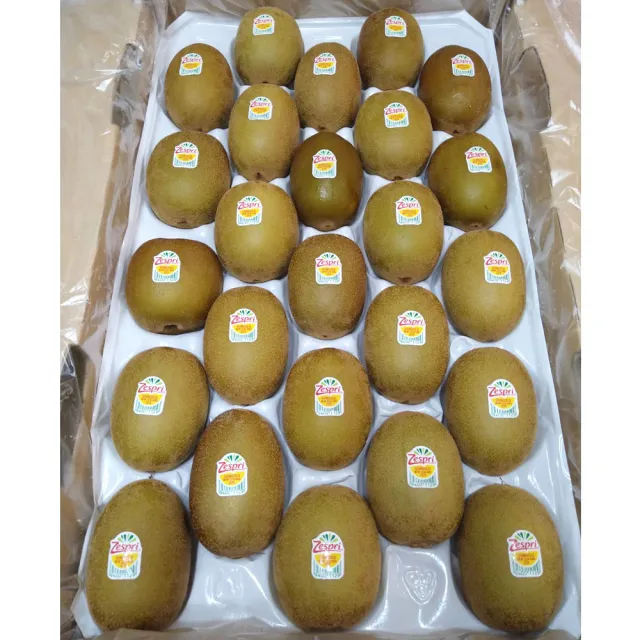 【愛蜜果】紐西蘭Zespri金圓頭黃金奇異果約3.3kgX1箱(25顆/原裝箱)