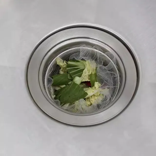 【H.D House】600入日系細膩網孔下水道排水孔菜渣殘渣過濾網(細膩網孔不堵塞)