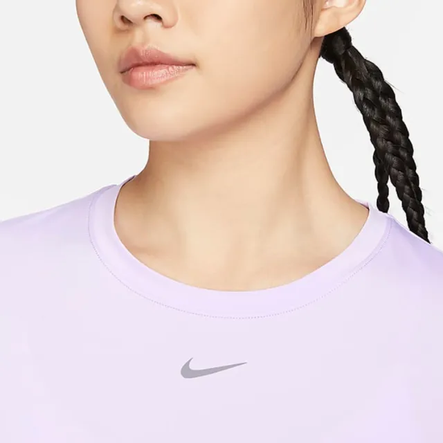 【NIKE 耐吉】上衣 女款 短袖上衣 運動 AS W NK ONE CLASSIC DF SS TOP 粉 FN2799-512(2S3674)