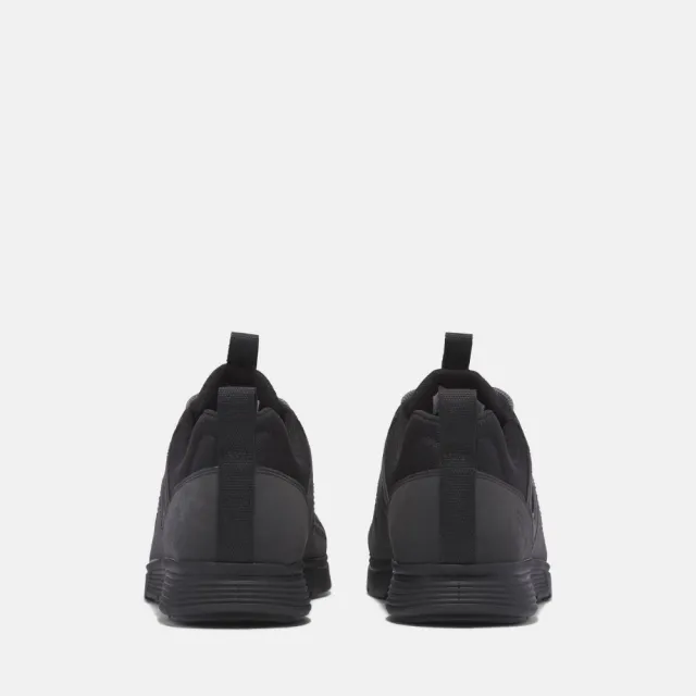 【Timberland】男款黑色低筒休閒鞋(A6A31EDG)