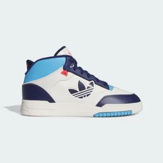 【adidas 愛迪達】Drop Step XL 2.0 男 休閒鞋 運動 經典 復古 三葉草 皮革 舒適 白藍(ID2830)