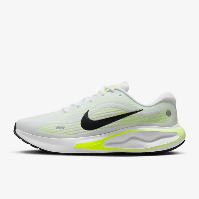 【NIKE 耐吉】慢跑鞋 男鞋 運動鞋 緩震 JOURNEY RUN 白綠 FN0228-700(2R3524)