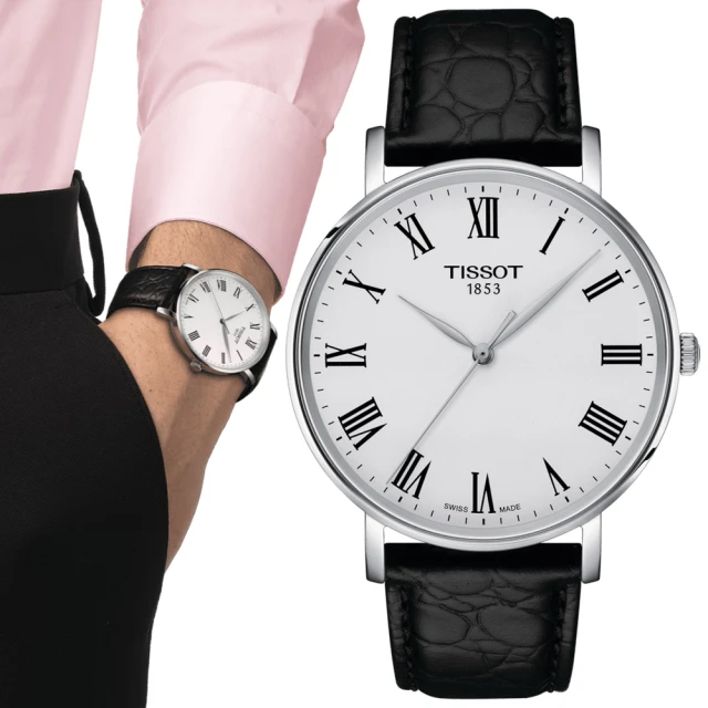 TISSOT 天梭 EVERYTIME LADY 經典優雅 時尚腕錶 / 40mm(T1434101603300)