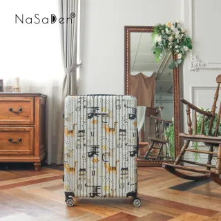 【NaSaDen 納莎登】22吋 限量聯名款拉鍊行李箱