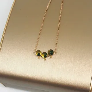 【勝弘珠寶】多明尼加藍珀瑞虎項鍊-4mm