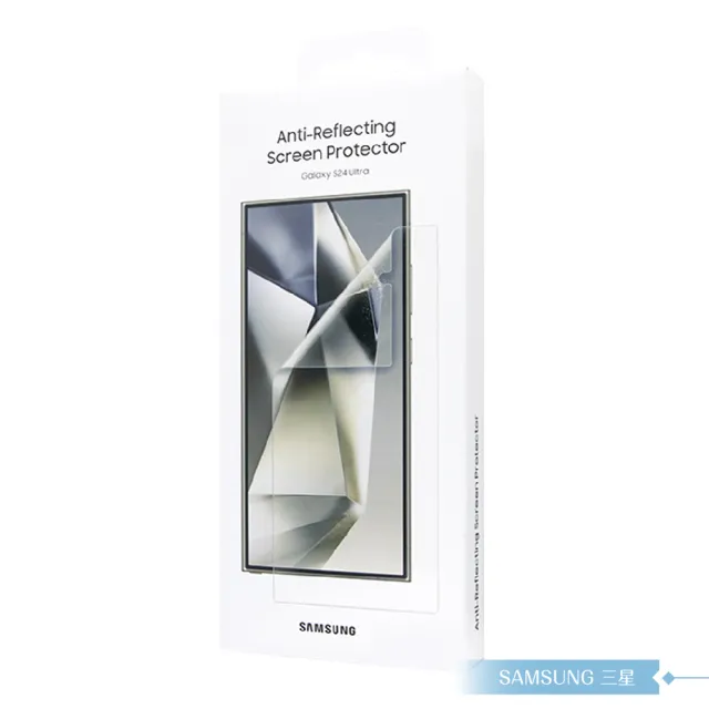 【SAMSUNG 三星】原廠公司貨 S24 Ultra 5G 抗反光螢幕保護貼 US928(盒裝)
