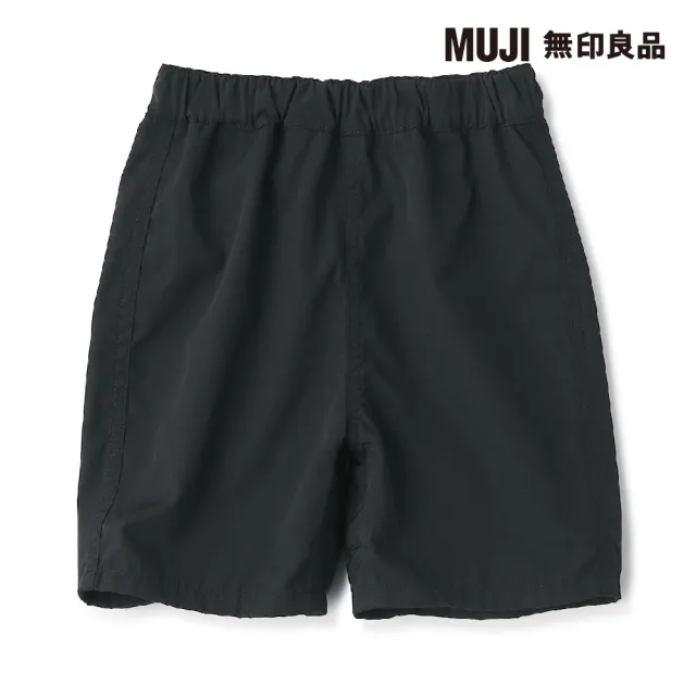 【MUJI 無印良品】幼兒抗UV速乾聚酯纖維混五分褲(共8色)