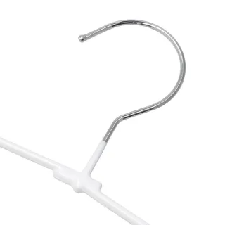 【NITORI 宜得利家居】防滑衣架 孩童衣架 LM01 WH 5P(防滑衣架 孩童衣架 衣架 LM01)