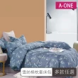 【A-ONE】雪紡棉 單人/雙人/加大床包枕套組(多款任選)