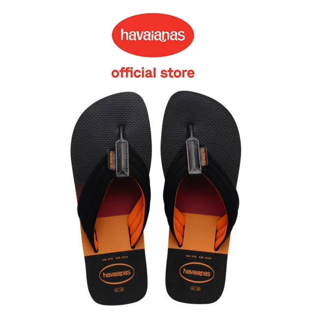 havaianas 哈瓦仕 拖鞋 男鞋 夾腳拖 寬帶 漸層 Urban Print 黑 4148359-0090M(哈瓦士)