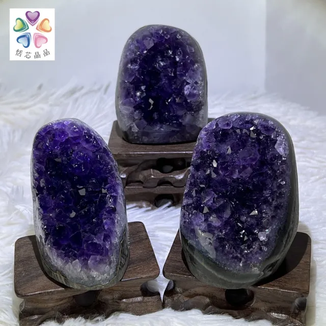 【恬芯晶品】頂級烏拉圭紫晶鎮 ESPXL隨機出貨(辦公室開運水晶 媽祖招財好時機)