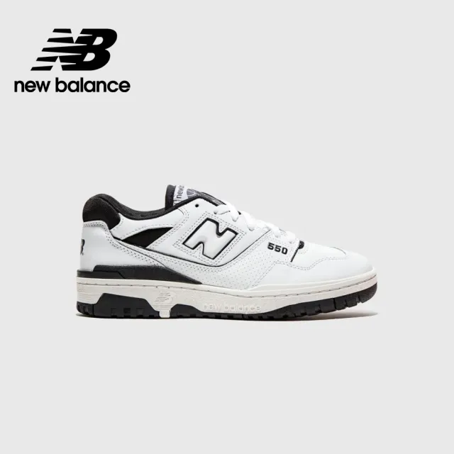 【NEW BALANCE】NB 運動鞋/復古鞋_中性_黑白色_BB550HA1-D(大谷翔平著用款)