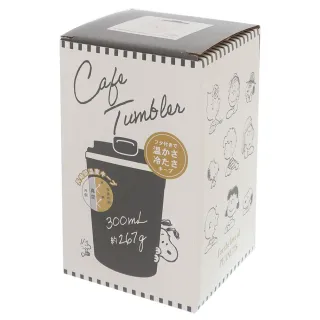 【Kamio】SNOOPY 史努比 保溫保冷不鏽鋼咖啡隨行杯 300ml 肚子餓(餐具雜貨)