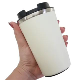 【Kamio】SNOOPY 史努比 保溫保冷不鏽鋼咖啡隨行杯 300ml 慵懶地(餐具雜貨)