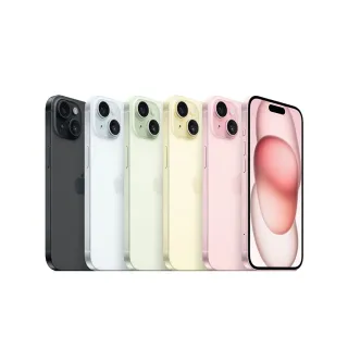 【Apple】S+級福利品 iPhone 15 512G(6.1吋) 33W雙孔快充組