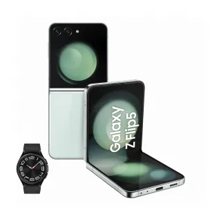 【SAMSUNG 三星】Galaxy Z Flip5 5G 6.7吋(8G/256G/高通驍龍8 Gen2/5000萬鏡頭畫素/AI手機)(W6C 43mm組)