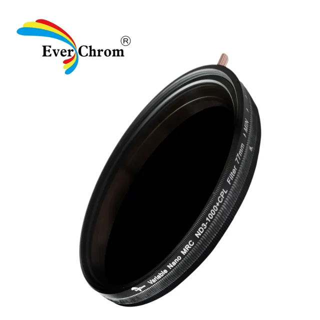 【EverChrom 彩宣】CND 72mm可調式減光偏光多功濾鏡