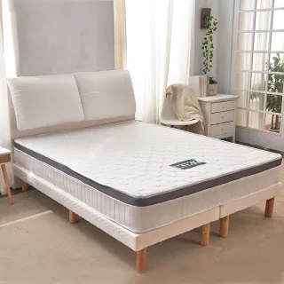 【KIKY】三代英式奈米銀觸媒透氣獨立筒床墊(雙人5尺)