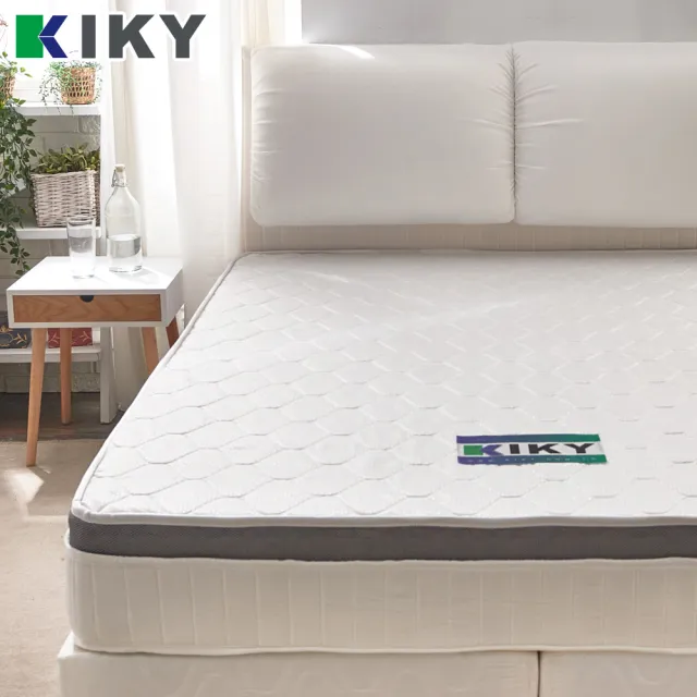 【KIKY】三代英式奈米銀觸媒透氣獨立筒床墊(雙人加大6尺)