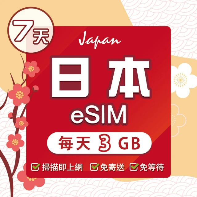 環亞電訊 eSIM日本全網通10天每天2GB(日本網卡 do