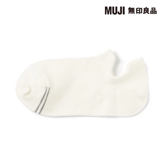 【MUJI 無印良品】女棉混腳跟防磨淺口直角襪(共10色)