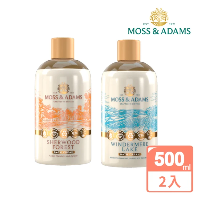 【Moss&Adams】英國植萃曠野香水沐浴乳2入(2款香味)