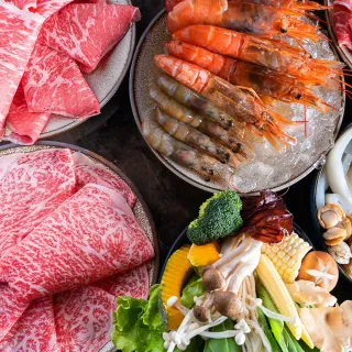 【台中-Beef King】日本頂級A5和牛鍋物2人豪華和牛套餐