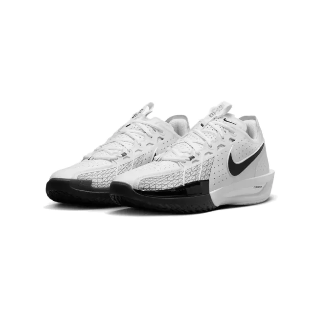 【NIKE 耐吉】Nike Zoom GT Cut 3 籃球鞋 白黑 DV2918-102(男鞋 運動鞋)