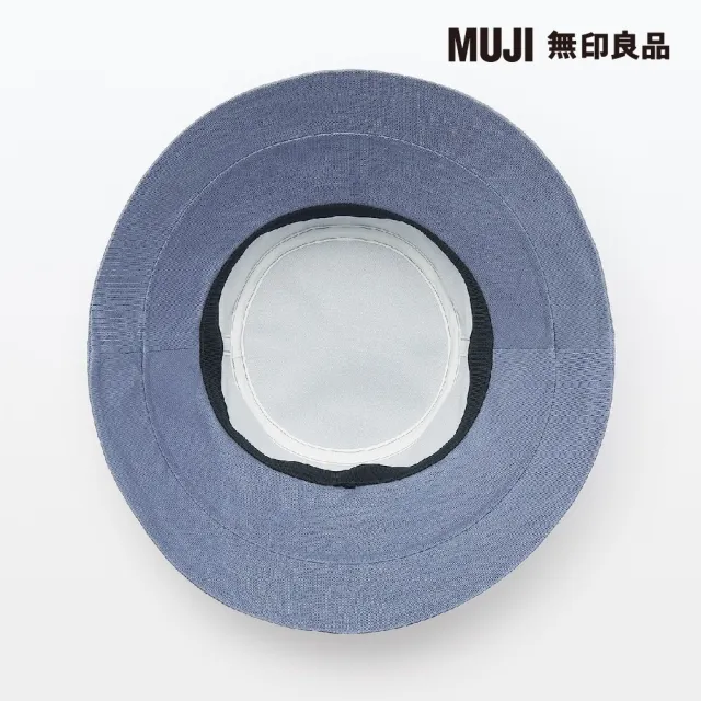 【MUJI 無印良品】萊賽爾混麻寬簷帽(共3色)