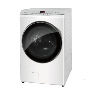 【Panasonic 國際牌】15公斤高效抗菌系列變頻洗脫烘滾筒式洗衣機—冰鑽白(NA-V150MSH-W)