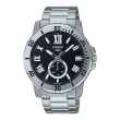 【CASIO 卡西歐】MTP-VD200D 潮流時尚 不鏽鋼 三針腕錶 羅馬數字 腕錶 手錶(日期顯示)