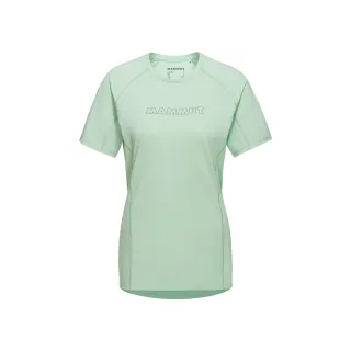 【Mammut 長毛象】Selun FL Logo T-Shirt W 機能LOGO短袖T恤 薄荷綠 女款 #1017-05060
