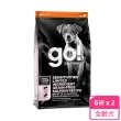 【Go!】低致敏鮭魚-小顆粒 6磅 兩件優惠組 狗狗低敏系列 單一肉無穀天然糧(狗糧 狗飼料 護毛 淚腺 小型犬)