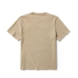 【Timberland】男款米色短袖休閒T恤(A42P5DH4)