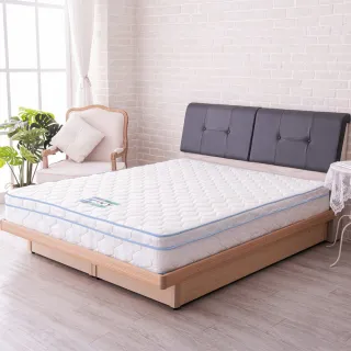 【KIKY】3M乳膠防潑水蜂巢式獨立筒床墊(雙人5尺)