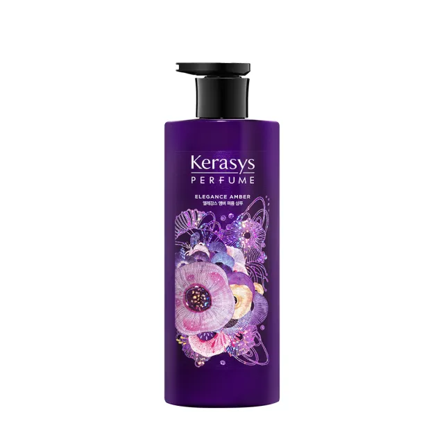 【KeraSys 可瑞絲】精緻香氛洗髮精洗髮精600ml(知性麝香/華麗琥珀/魅力雛菊)