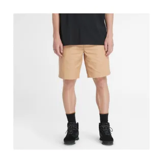 【Timberland】男款淺小麥色 TimberCHILL™ 透氣科技抗UV短褲(A6V9AEH3)