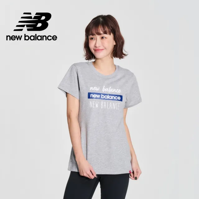 【NEW BALANCE】NB 短袖上衣_女裝_灰色_WT21802AG(美版 版型偏大)