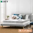 【KIKY】西雅圖3M乳膠防潑水獨立筒床墊(單人3尺)