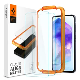 【Spigen】SGP Galaxy A55 5G Align Master--玻璃保護貼(2入組)