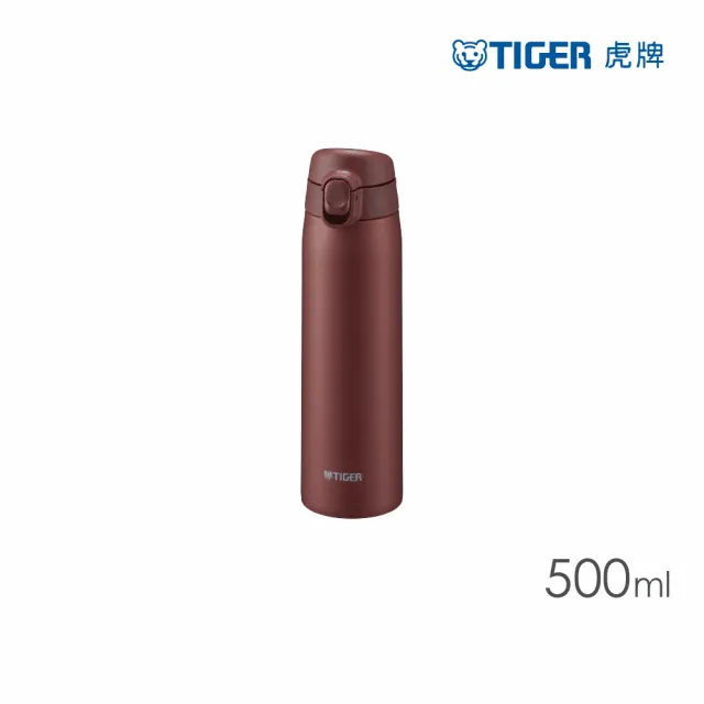 【TIGER虎牌】夢重力超輕量_彈蓋不鏽鋼保溫杯 500ml(MCT-T050保溫瓶)