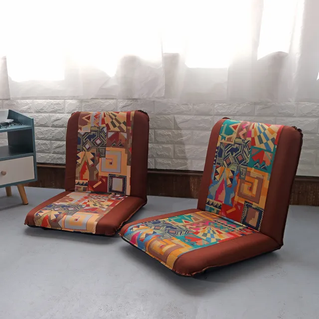 【台客嚴選】印地安風舒適輕巧和室椅(和室椅 床上椅 可五段式調整 可拆洗 輕巧好收納)