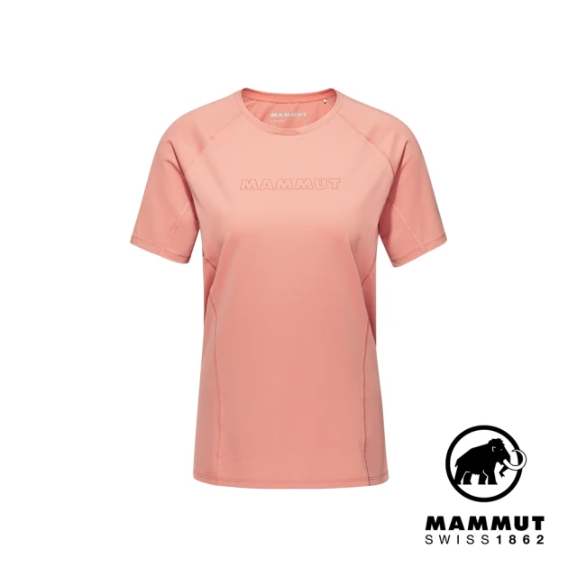 Mammut 長毛象 Selun FL Logo T-Shirt W 機能LOGO短袖T恤 石英粉 女款 #1017-05060