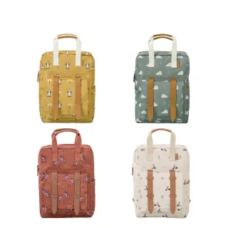 【FRESK】荷蘭北歐設計超輕量後背包 耐磨防潑水 回收寶特瓶製成(超輕量540g環保書包)